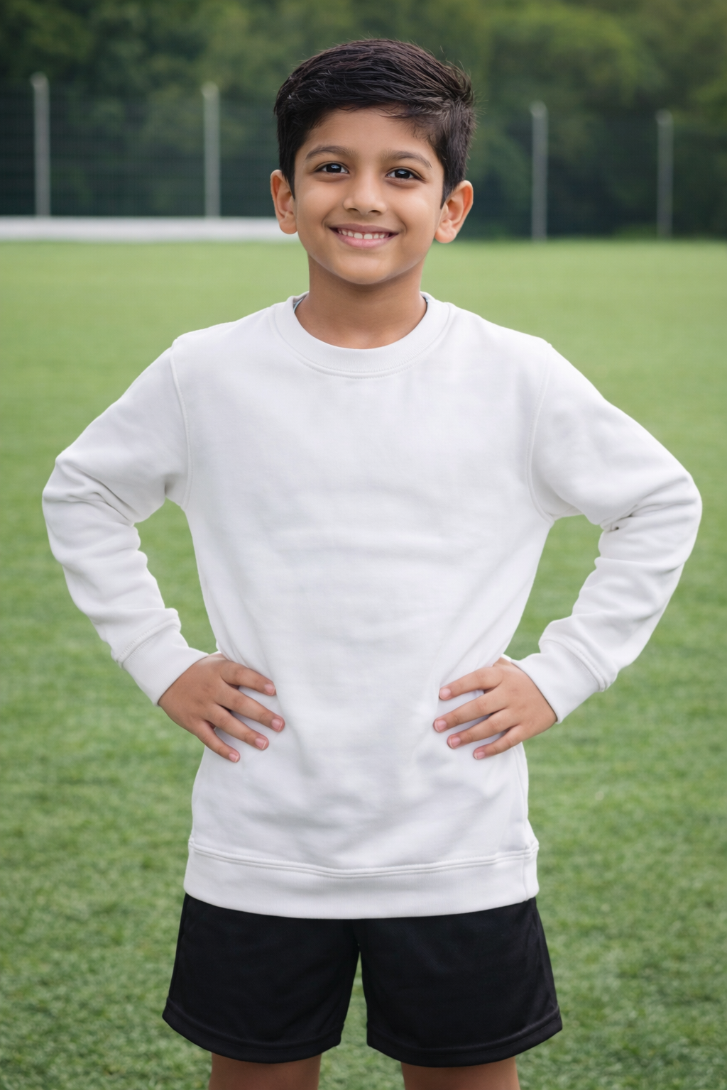 classic white crewneck sweatshirt classic white crewneck sweatshirt