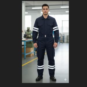 reflective safety coverall set